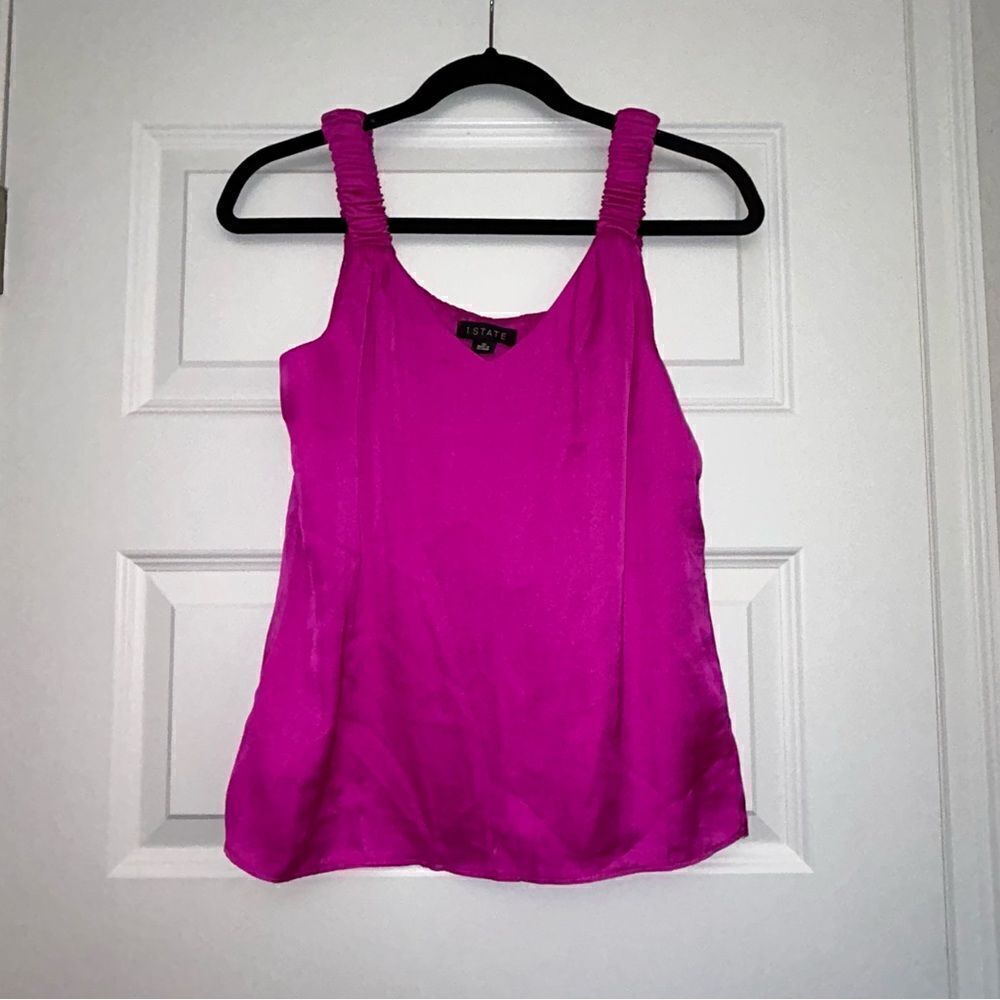 New, 1.STATE Gypsy Sleeveless Blouse Top